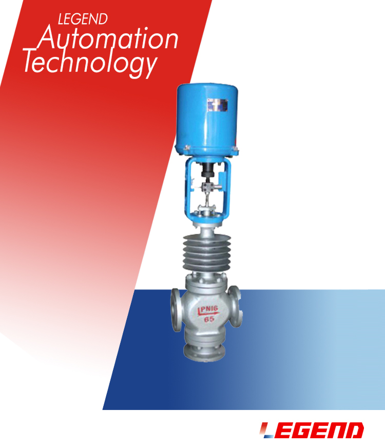 ZDLQ  X型電子式三通合流、分流調(diào)節(jié)閥